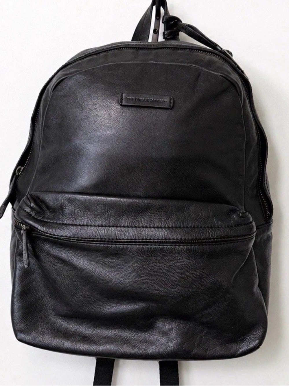 Frye Tyler Men’s Black Luxury Italian Leather Backpack  Laptop Travel Bag $498